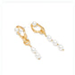 Baroque Retro Shaped Pearl Earrings