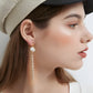 925 Silver Needle Long Tassel Earrings