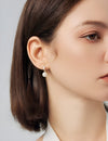 New 925 Sterling Silver Freshwater Pearl Earrings