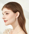 French Simple Pearl Earrings