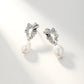 925 Sterling Silver Baroque Pearl Earrings