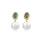 Spring and Summer Retro Baroque Pearl Earrings