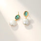 Spring and Summer Retro Baroque Pearl Earrings