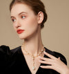 High-end Baroque Natural Freshwater Pearl Necklace