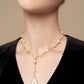 High-end Baroque Natural Freshwater Pearl Necklace