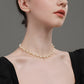 Fashion Light Luxury Retro Natural Pearl Necklace,38+5cm