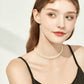 Summer Retro High-end Pearl Clavicle Necklace,33.5+6.5cm