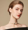 Spring and Summer Baroque Natural Freshwater Pearl Necklace,43.