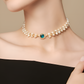 Spring and Summer Baroque Natural Freshwater Pearl Necklace,43.