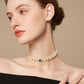 Spring and Summer Baroque Natural Freshwater Pearl Necklace,43.