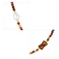 Natural Tiger's Eye Stone Freshwater Pearl High-end Necklace,46cm