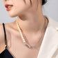 Light Luxury Sweater Clavicle Necklace,43+5cm