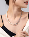 Light Luxury Sweater Clavicle Necklace,43+5cm