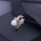 Fashion Knot Pearl Ring, Adjustable