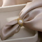 Fashionable Natural Pearl Winding Ring