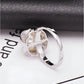 Fashion Personality Pearl Ring, 16mm-17mm