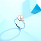 925 Sterling Silver Pearl Ring,Adjustable