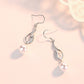 925 Sterling Silver Beaded Earrings,4.9cm