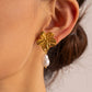 New Flower Fashion Retro Pearl Earrings