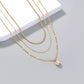 Fashionable and Simple Multi-layered Clavicle Necklace