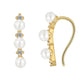 French Exquisite Zircon Bead Earrings