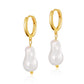 Baroque Pearl French Elegant Earrings