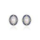 Enamel Elegant Retro Pearl Earrings