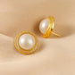 925 Silver Luxury Sea Pearl Earrings