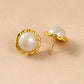 925 Silver Sea Pearl Earrings