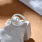 925 Sterling Silver Pearl Ring,#5-#9