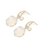 925 Sterling Silver Camellia Tassel Earrings