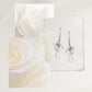 925 Silver Skirt Natural Pearl Earrings