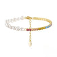 Sterling Silver Gold-plated 4-color Sports Style Bracelet