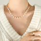 Freshwater Pearl OT Buckle Necklace and Bracelet Jewelry Sets