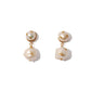 Baroque Retro Natural Freshwater Pearl Earrings