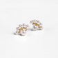 925 Silver Natural Freshwater Pearl Geometric Earrings