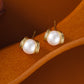 Simple Retro Pearl Earrings