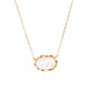 Gold-plated 18k Ladies Shell Collar Necklace