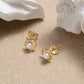 925 Sterling Silver Natural Freshwater Pearl Earrings