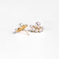 925 Silver Natural Freshwater Pearl Geometric Earrings