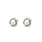 925 Sterling Silver Rose Pearl Earrings