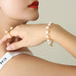 Freshwater Pearl OT Buckle Necklace and Bracelet Jewelry Sets