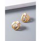 Sweet Palace Style Pearl Earrings