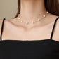 Fashionable and Simple Freshwater Pearl Necklace