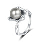 S925 Sterling Silver Flower Rings