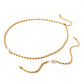 Oval Golden Peas Natural Freshwater Pearl Necklace Bracelet Jewelry Set