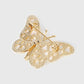 Natural Fritillary Butterfly Brooch