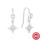 925 Sterling Silver Elegant Ear Hooks