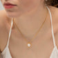 18K Gold Stainless Steel Freshwater Pearl Pendant Necklace