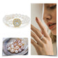 925 Sterling Silver Natural Pearl Ring